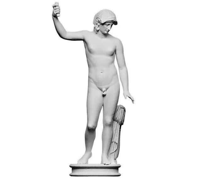 Statue d'Hermaphrodite Copie du musée de la sculpture en marbre faite à la...