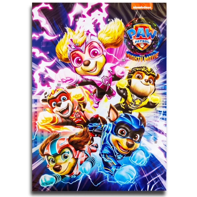 PAW PATROL THE Mighty Movie Adventskalender Schokolade Schoko
