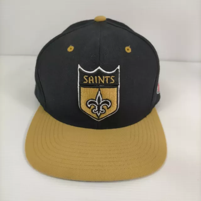 Mitchell & Ness New Orleans Saints NFL Baseball Cap Hat 100% Wool Snap Back