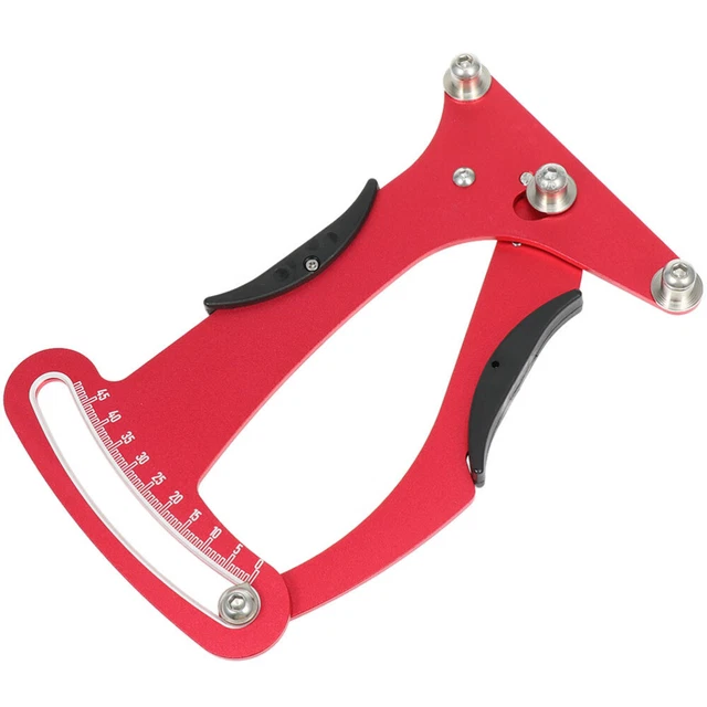Tensiomètre Pour Rayons De Vélo Avec 2 Clés à Rayons - Outil De Mesure Et Réglage De Tension De Jante, Rouge