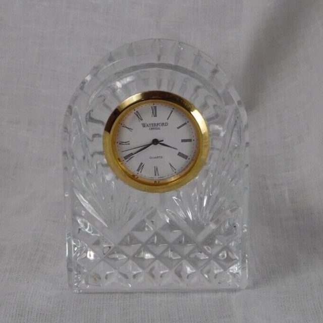 VINTAGE WATERFORD CRYSTAL Lismore Domed Desktop Paperweight Carriage
