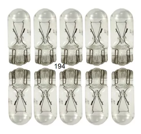 LOT 20 x 194 + 921 Bright T10 coin voiture mini lampe 5050 ampoules W5W 158 168 2