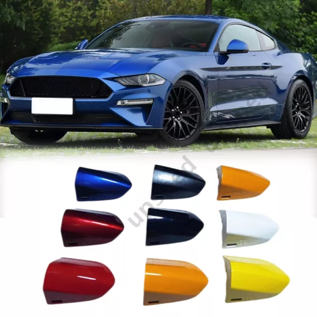 Front Left Driver Side Door Handle Key Bezel Cover Cap For Ford Mustang 2015-22