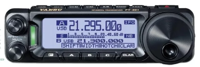 Yaesu FT-891 Multimode KW TRX Mobilfunkgerät Amateurfunk [2273] 2