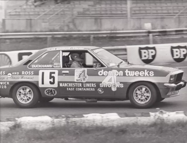 Alan Minshaw Racing Demon Tweeks Opel Commodore Gse Original Peter Tempest Photo