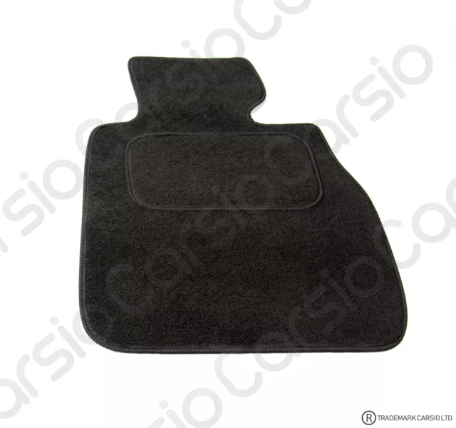 for BMW 3 Series E90 E91 2005-2012 Tailored Carpet Car Floor Mats Black 4pc Set 2