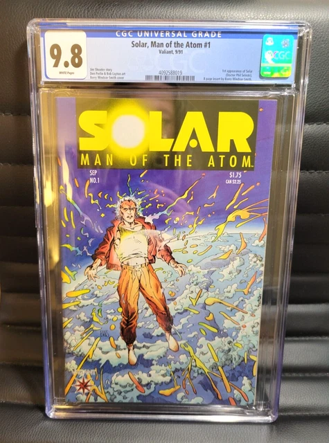 Solar Man of the Atom #1 - CGC 9.8 | NM/MT + Raw Pics + New Slab! 1st Appearance