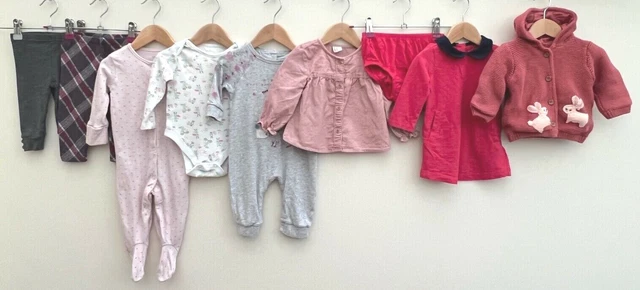Pacchetto di abbigliamento per bambine età 3-6 mesi gap cura della madre M&S
