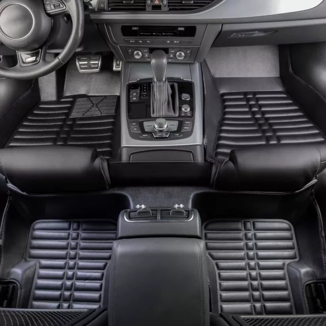 5D Auto Fußmatten Set passend für BMW X6 (F16) Baujahr 2014-2019 Premium 3