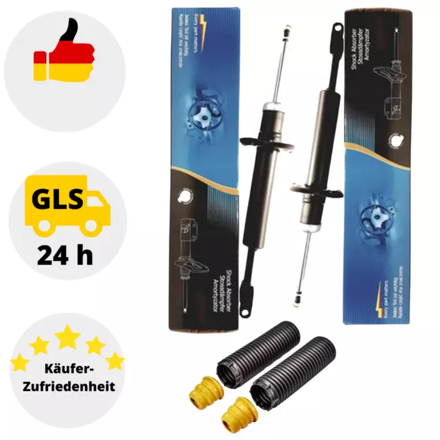 2x Stoßdämpfer Vorne mit Protection Kit Für Ford Focus II MK2  BJ 04-12 C-MAX