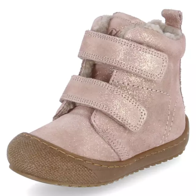 Naturino Winterstiefeletten BUBBLE Kinder Rauleder Rosa 2