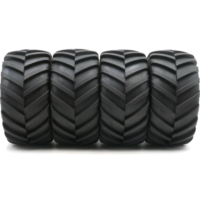 thumbnail image 2 of 4Pack RC 2.2 Inch Crawler Tires With Foam Inserts | Mud Terrain Tires For Axial SCX10 TRX4 Gen8 2 of 13