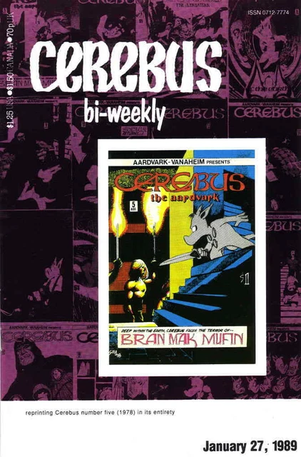 Cerebus Bi-Weekly #5 VF; Aardvark-Vanaheim | Dave Sim - we combine shipping