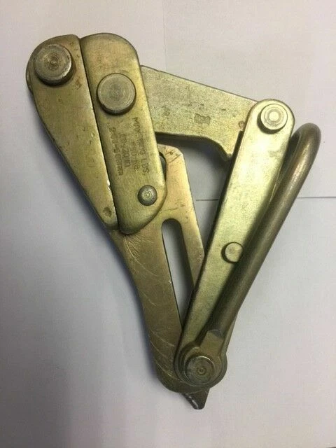 Bare Wire Cable Pulling Jaw Grip with 1500 lb Extra-High-Strength Cable tool