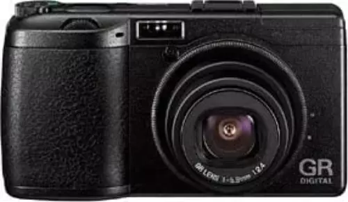 Ricoh GR 8.1MP Digital Camera - Black From Japan Fedex Near Mint Condition