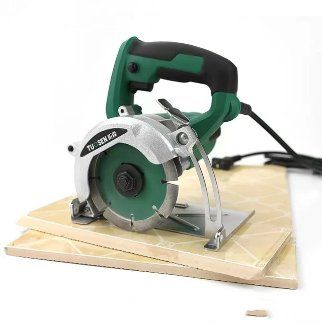 Sierra circular eléctrica 1400 W máquina de cortar piedra de madera de alta potencia 125 mm