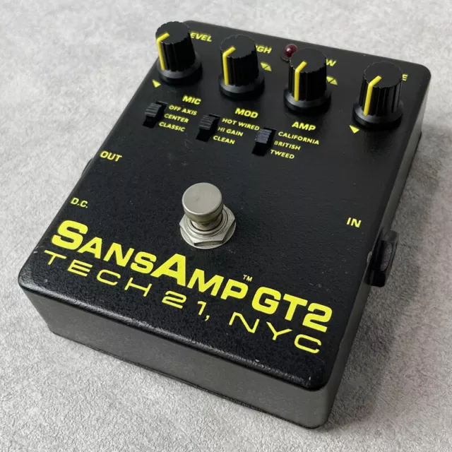 SANS AMP GT2 TECH 21 NYC Guitar Effects Pedals USED F/S