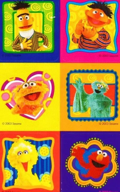 Sandylion, Other, Vintage Sandylion Sesame Street Zoe Fall Fuzzy Stickers