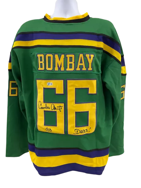 Emilio Estevez “Coach Bombay” Autographed Mighty Ducks Jersey JSA  Authenticated - Tennzone Sports Memorabilia