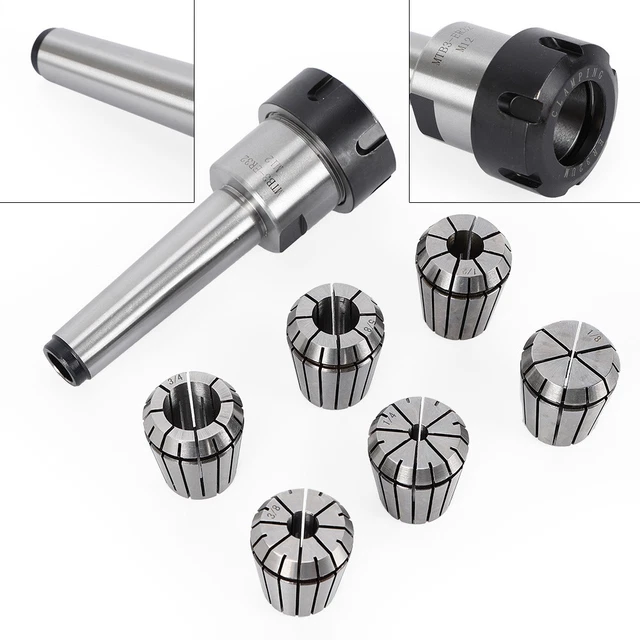 ER32 MT3 M12 Collet Chuck Spring Collet Set For Clamping Drilling&Milling Cutter