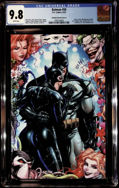 Batman #50, Kirkham Variant Cover B, Batman Gets Married, CGC 9.8