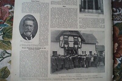 1904 Zeitungsdruck 209  Aufstand Deutsch-Südwest Warmbad  Hohenlychen Wandsbek 5