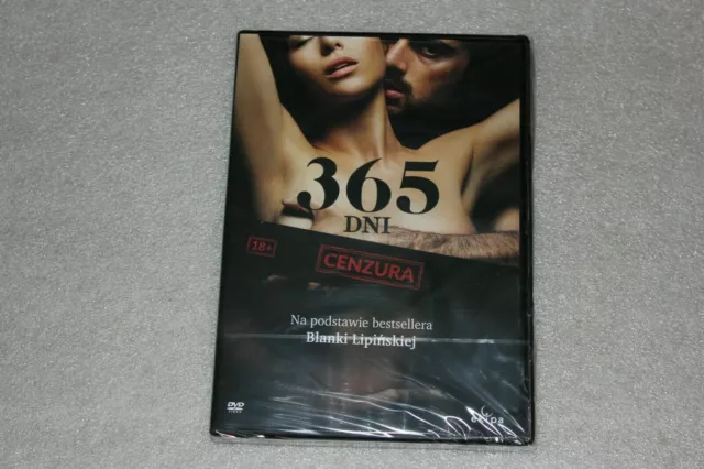 365 Tage DVD 365 Tage POLNISCHE VERÖFFENTLICHUNG Michele Morrone ENGLISCH...