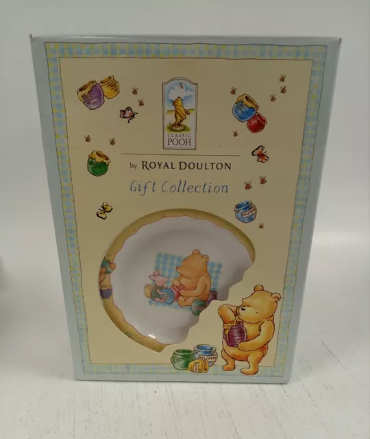 Royal Doulton Gift Collection Winnie The Pooh Mug Cereal Bowl Small Plate
