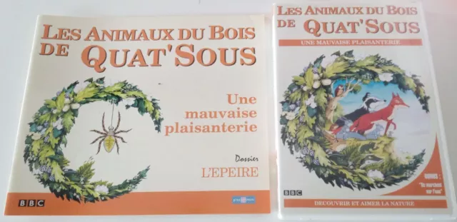 Les Animaux Du Bois De Quat'sous / Une Mauvaise Plaisanterie / Livre + Dvd