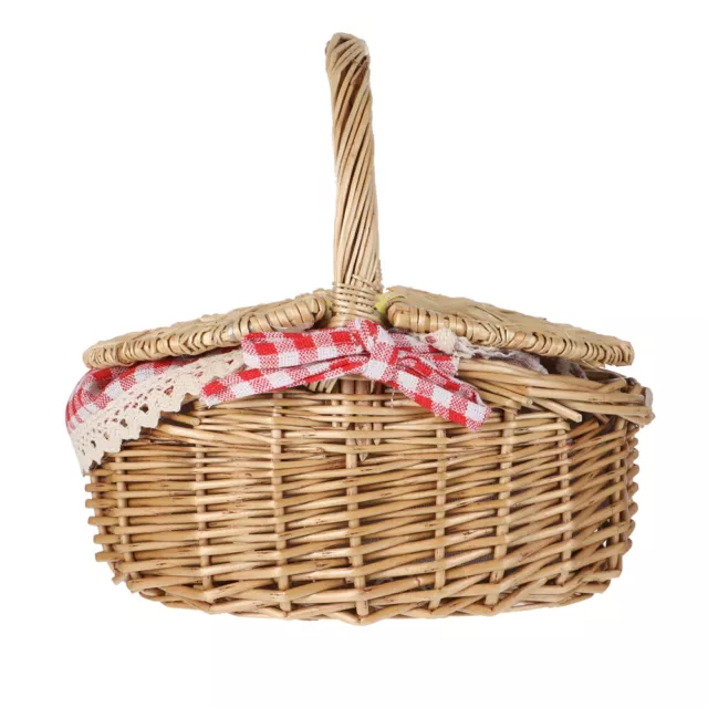 Storage Basket Woven Serving Baskets Gift Wicker Storgae Lovers Shopping Fruit 3