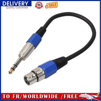 1 / 4Inch 6.35mm M-One RCA F Interconnexion Audio Stéréo 6.35mm M-2xRCA F-TS 2Pack NANYI 1 / 4Inch 6.35mm Mono Mâle à 2 RCA Femelles Têtes Audio 