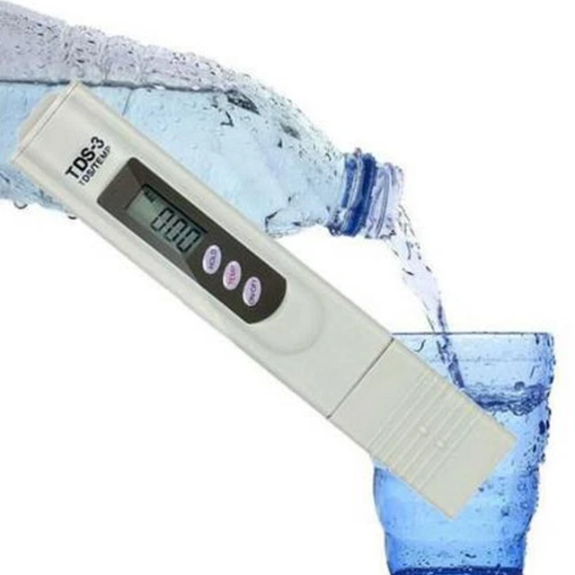 Práctica calidad duradera lápiz de prueba para la calidad del agua 0-9999ppm 1*