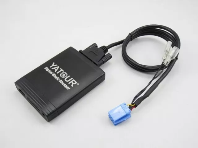 USB SD AUX Adapter MP3 Wechsler Interface passend für Lancia Radio mit 8 Pin