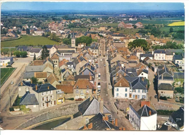 CP 58 NIEVRE - Chatillon-en-Bazois  - Vue générale aérienne