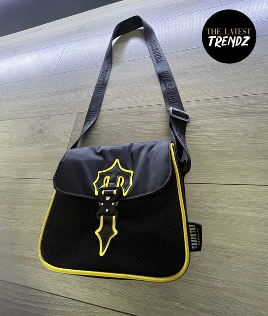 TRAPSTAR IRONGATE T cross body bag Yellow/Black Super Rare £95.00