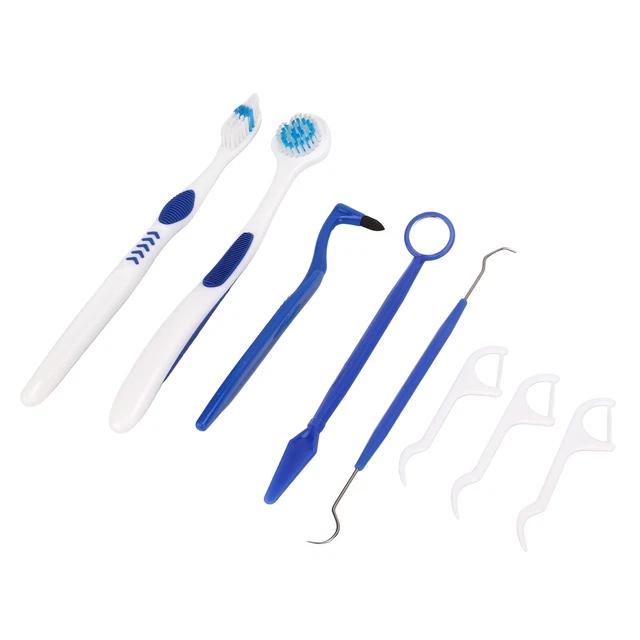 Ensemble De Brosse à Langue 8 Pièces Grattoir à Langue Pour Nettoyeur De