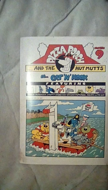 PIZZA HUT, PIZZA Pooch Hut Mutts Magazine, In Cat n Hook, Comic