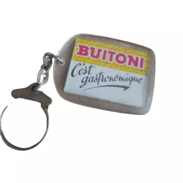 Logo BUITONI Porte-clés pâte Vintage Collection ancien