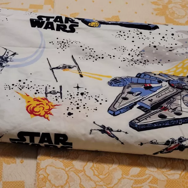 Funda edredón completa/reina Pottery Barn Kids Star Wars A New Hope 100 % algodón