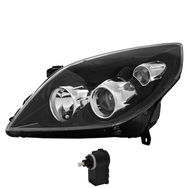 Halogen Headlight Left Opel Vectra C Year 04.02- Incl. Motor H7/H1 1395702