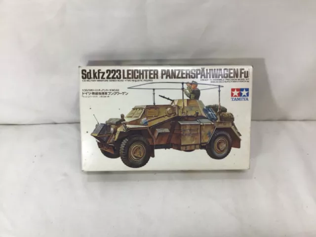 TAMIYA WWII GERMAN Sd.kfz.222 Leichter Panzerspahwagen Afrika Korps ...