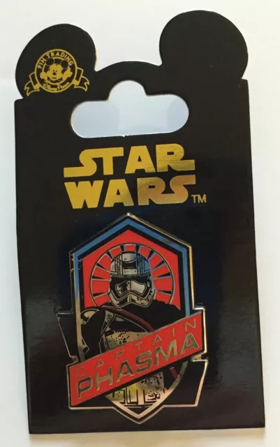 Star Wars Captain Phasma Collectible Pin Authentic The Force Awakens Disney