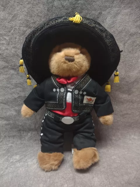 Hard Rock Cafe Bear Cancun Mariachi Limited Ed Plush Herrington Teddy 2006