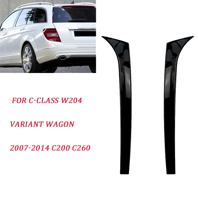 Rivestimento spoiler laterale finestrino posteriore auto per Classe C W204 Variant Wagon 2007-2014 F7G2