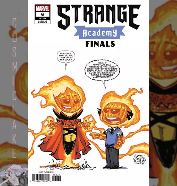 Strange Academy Finals #6 Skottie Young 1:25 Ratio Variant Presale 4/26 ☪