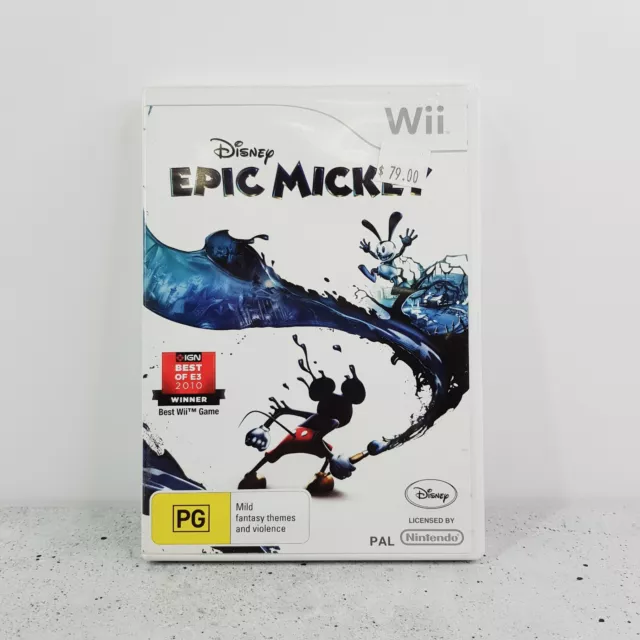 Epic mickey nintendo shop wii
