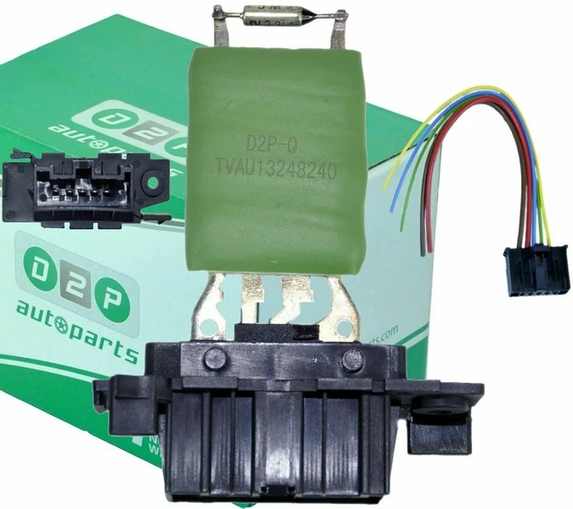 HEATER BLOWER MOTOR Fan Resistor & Wiring Loom For Vauxhall/Opel Corsa