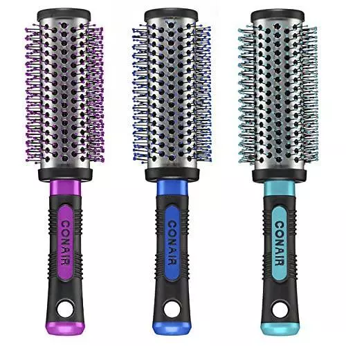 Conair Salon Results Professional Large Hot Curling Round Hair Brush with Nylon