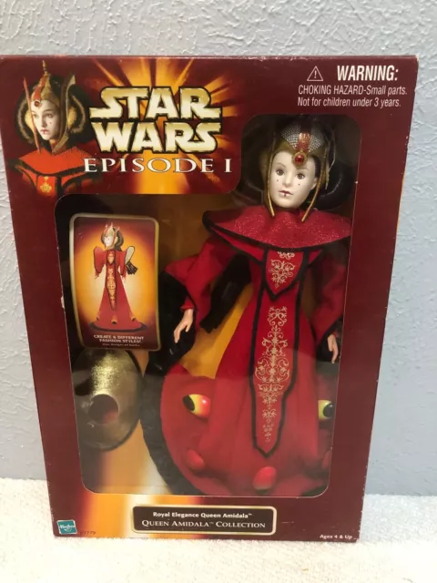 Star Wars Episode I Royal Elegance Queen Amidala Action Figure Nib