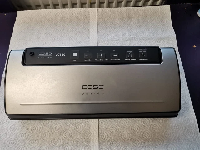 Vakuumierer Caso VC 350 , Doppelt Schweißnaht ohne Folienbox